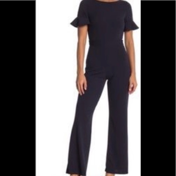 The Vanity Room Pants - The vanity room navy jumpsuit large